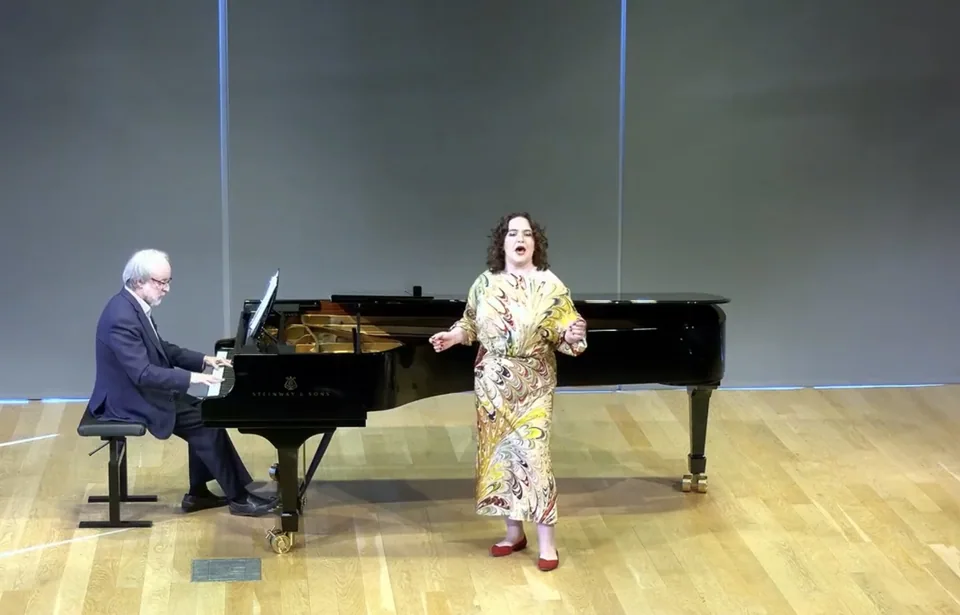 A Russian Folk Song by Alexey Versovsky, performed by Alex Katsman and Leora Gilgur in a preview for Leora's solo recital: Songs My Mother Taught me