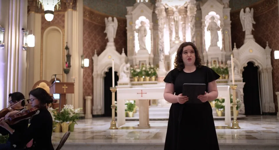 Performed at St. Peter and Paul's Church for Handel's Oratorio, The Messiah