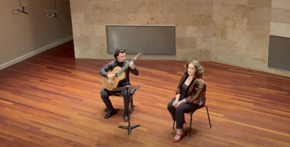 The last song in Manuel de Falla's Sietes Canciones Populares performed with guitarist Eduard Hrmushyan