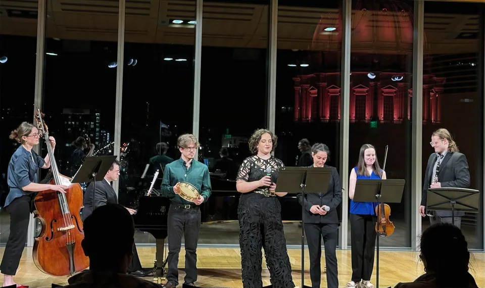 Leora performs with her newly formed Ensemble as part of her recital and the debut of JMC