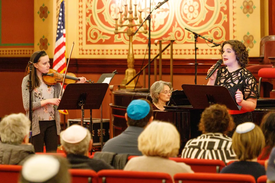 Watch the Jewish Music Collective (founded by Leora Gilgur and Alexander Malinas) perform "A Yiddishe Mame" and more selections on their Youtube channel